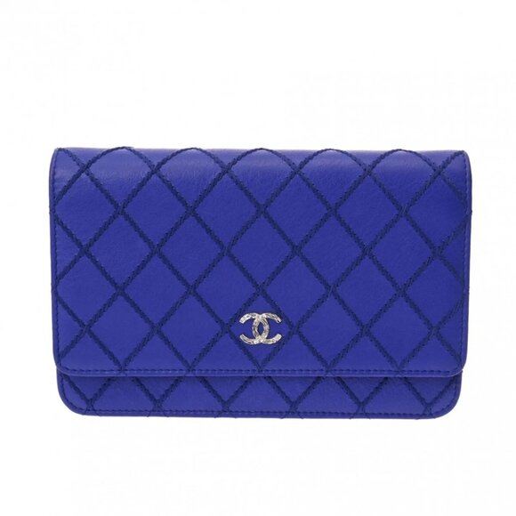 CHANEL Matrasse blue A33814 shoulder bag - Picture 1 of 12